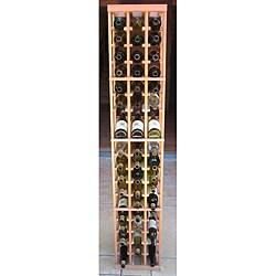 Architectural Elements Redwood 6-foot 51-bottle Wine Rack