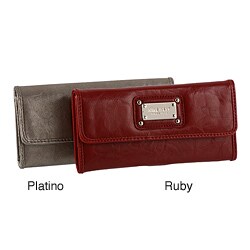 Nine West Patina Checkbook Wallet