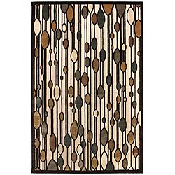 Hand-carved Alexa Alfresco Indoor/ Outdoor Sand Rugs (5'2 x 7'6) (Set of 2)