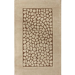 Handmade Alexa Pebble Wool Rugs (5' x 8') (Set of 2)