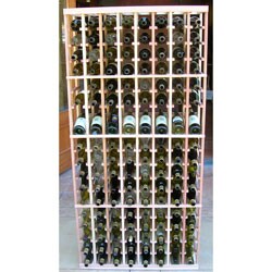Architectural Elements 6-foot 136-bottle Redwood Wine Rack