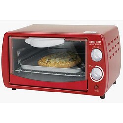 Better Chef IM268R Classic Red 9-liter Toaster Oven