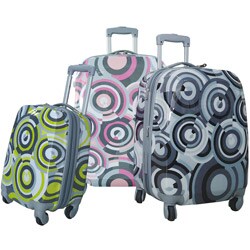 Olympia Picasso II (2 Carry-On) 3-piece Expandable Hardside Spinner Luggage Set
