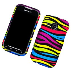 Samsung Galaxy Indulge R910/ R915 Rainbow Zebra Protector Case