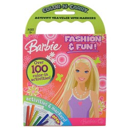 Giddy Up Barbie Color and Carry Kit