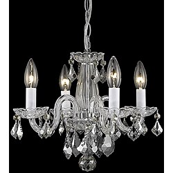 Crystal 62227 4-light Chrome Chandelier