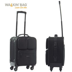 Walkin'Bag 18-inch Spinner Carry-on Luggage PocketBag