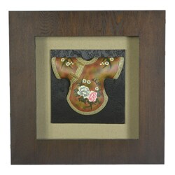 Traditional Chinese Yellow Frock Wall Art