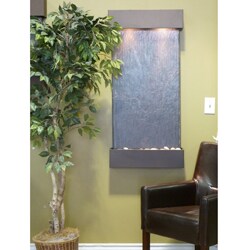 Adagio Whispering Creek Bronze Finish Wall-mounted Water Feature 