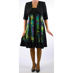 R & M Richards Rainbow Panel Dress Set