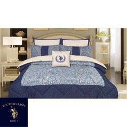 US Polo Association Hayward 7-piece King-size Comforter Set