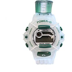 Power G Perfect Time Green Alarm Chronograph Watch