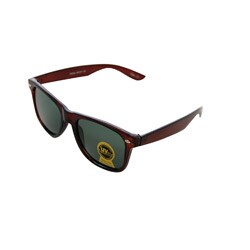 Unisex Brown Fashion Sunglasses