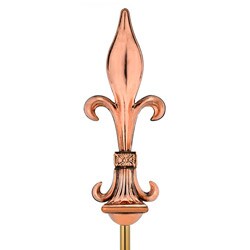Good Directions Fleur de Lis Finials (Pack of 4)