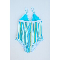 Azul Swimwear Girl's Turquoise One-piece Swimsuit