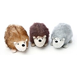 Hedgehog Plush Dog Toys (Pack of 3)