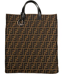 Fendi Zucca Canvas Tote Bag
