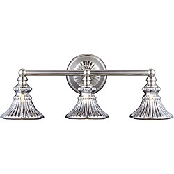 Libson 3-light Satin Nickel Bath Bar