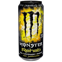 Monster Rehab 15.5-oz Energy Drinks (Pack of 24)