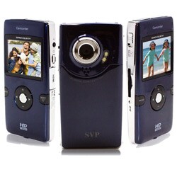 SVP HDDV1100 Navy Blue HD Digital Camcorder