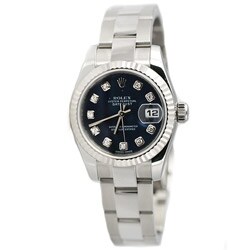 Rolex Women's Datejust Diamond Stainless Steel Watch
