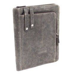 The Jones Collection Distressed Leather Executive Padfolio Planner Organizer