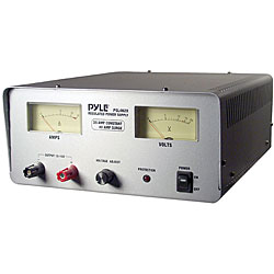 Pyle 35 Amp Linear Power Supply AC/DC With Fan Control