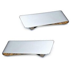 Sleek Steel Money Clip
