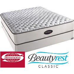 Simmons Beautyrest Classic Reece Firm Cal King-size Mattress Set
