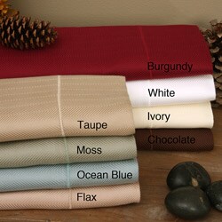 Herringbone Cotton 410 Thread Count Sheet Set