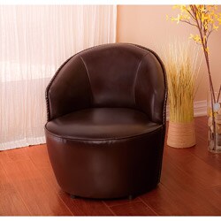 Kids Brown Club Chair 