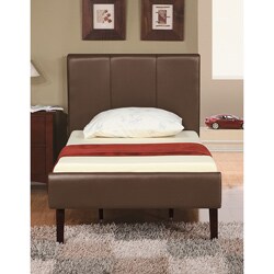 Walnut Brownie Twin-size Bed 