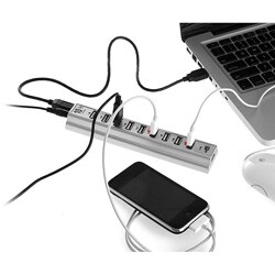 Cage Networking 10-port High-speed USB Hub