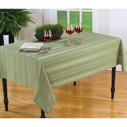 Divine Stripe 60x84-inch Rectangular Spillproof Tablecloth