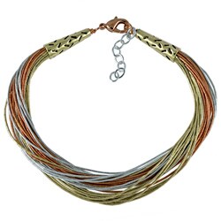 Southwest Moon Sterling Silver Heishi Strand Bracelet