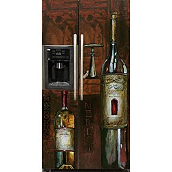 Appliance Art 'Old World Wine' Refrigerator Cover (Side/ Side)