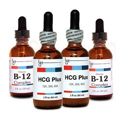 HCG Plus Supplement Couples 43-day Program Kit with Vitamin B12