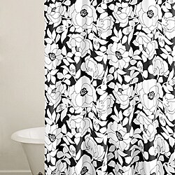 City Scene Mckenzie Floral Shower Curtain