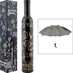 Trademark Home Wine Bottle Umbrella