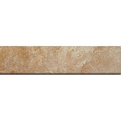 Tulsa Beige 3x13-inch Bullnose Porcelain Tiles (Case of 48)
