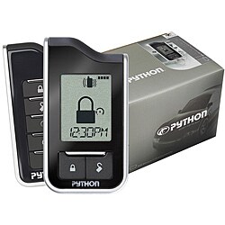 Python 991 2-way LCD Pager Car Alarm with Remote Start