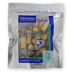C.E.T. Cat Oral Hygiene Poultry Chews (30 count)