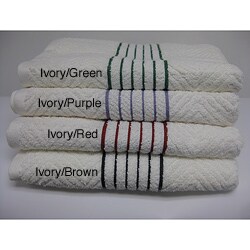 Zero Twist Fashion Stripe Towels (Set of 2)