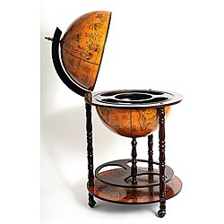 Old Modern Handicrafts Globe Drinks Cabinet Floor Stand