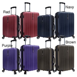 Traveler's Choice Tasmania Polycarbonate 2-piece Expandable 8-wheel Spinner Luggage Set