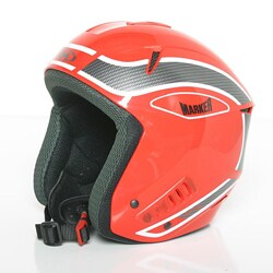 Marker Predator Series Junior Jaguar Red Ski Helmet