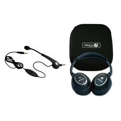 Able Planet NC1100B Noise Canceling Headphones with LM1000 Microphone