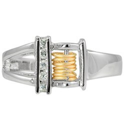 Wish Ring Sterling Silver CZ Accent Ring