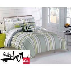 Quiksilver Disruptor Plaid TwinXL-size 2-piece Duvet Cover Set