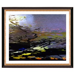 Zhee Singer Studio 'Twilight Landscape' Framed Print Art